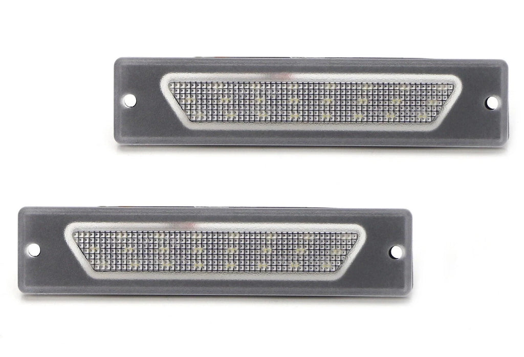 2X White LED Number Plate Light Lamps for Maserati Coupe 4200 (2001–2007)