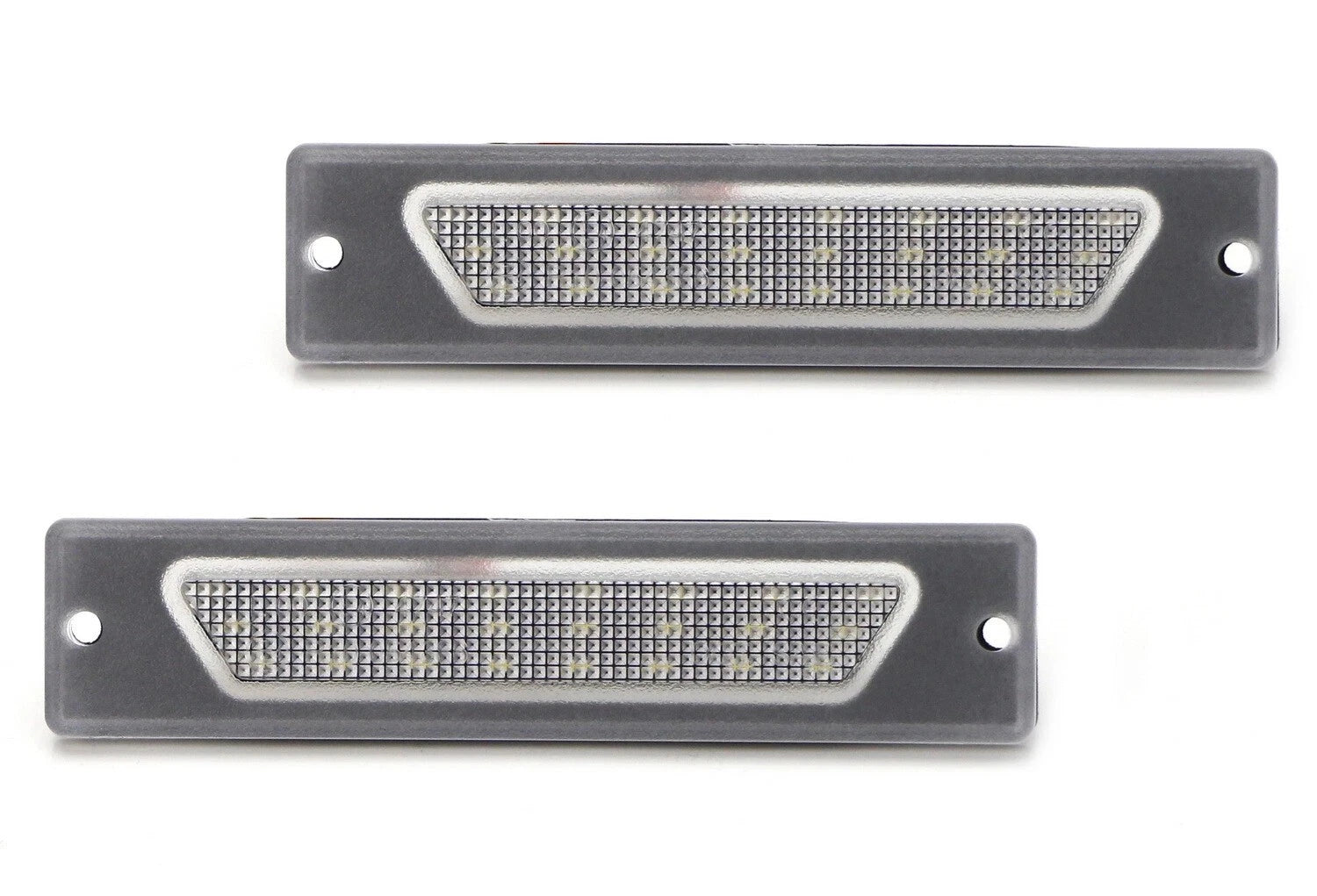 2X White LED Number Plate Light Lamps for Maserati Coupe 4200 (2001–2007)