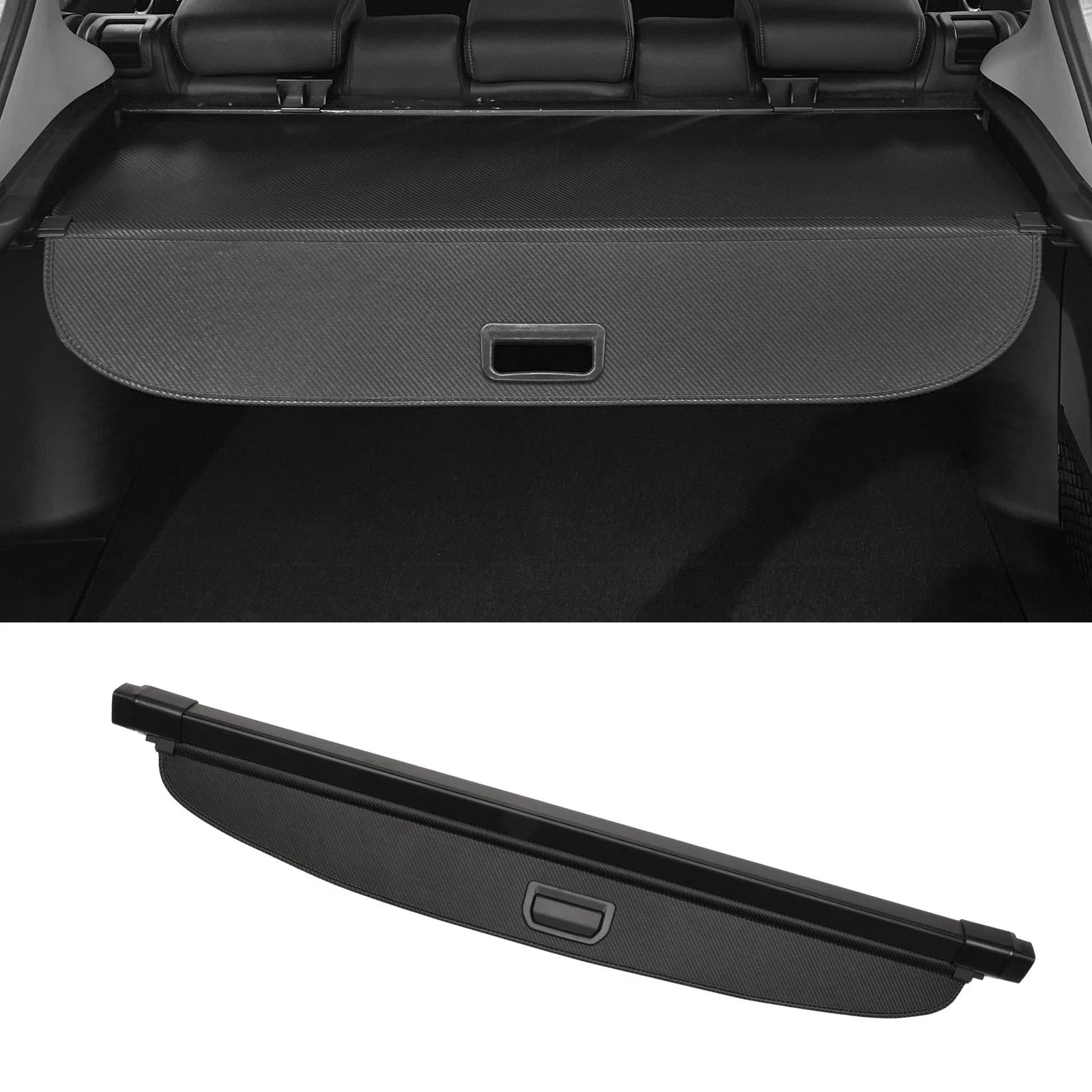 Cargo Cover for BMW X5 Trunk Parcel Shelf Carbon Fiber Black