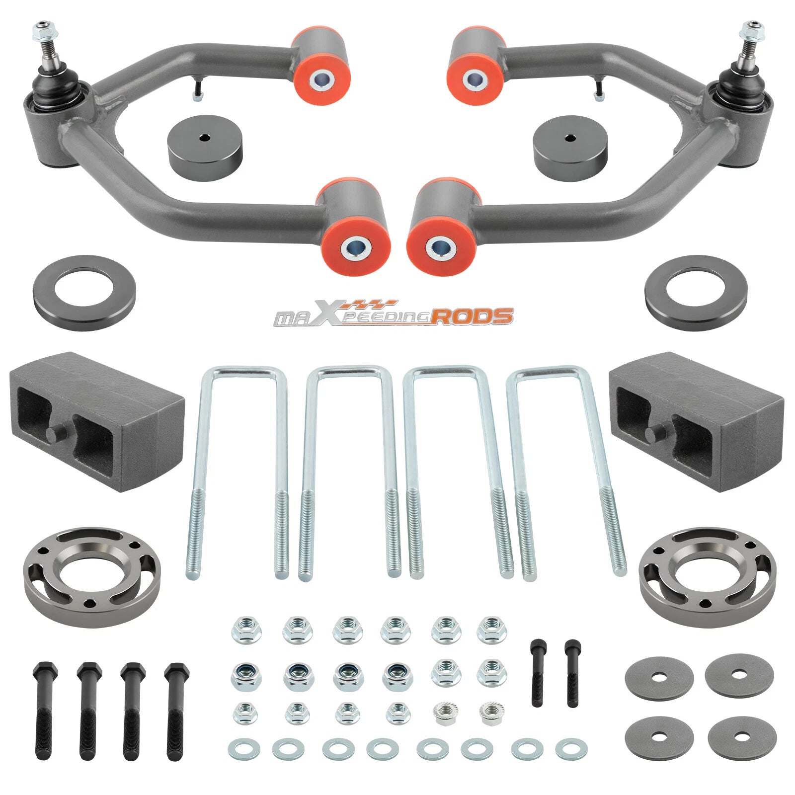 2 Inch Lift Leveling Kit for Silverado Trail Boss Sierra AT4 1500 4WD (2019–2024)