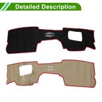 Dashboard Cover Mat for Mazda CX-30 (2020–2024) Sun Protector Black Red