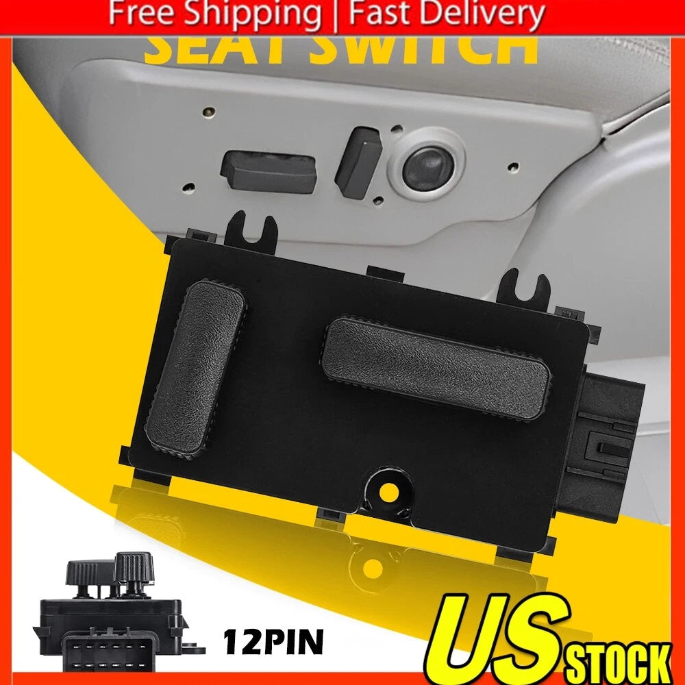 Power Seat Switch for Chevy Tahoe, Suburban, Silverado (2000â2006)