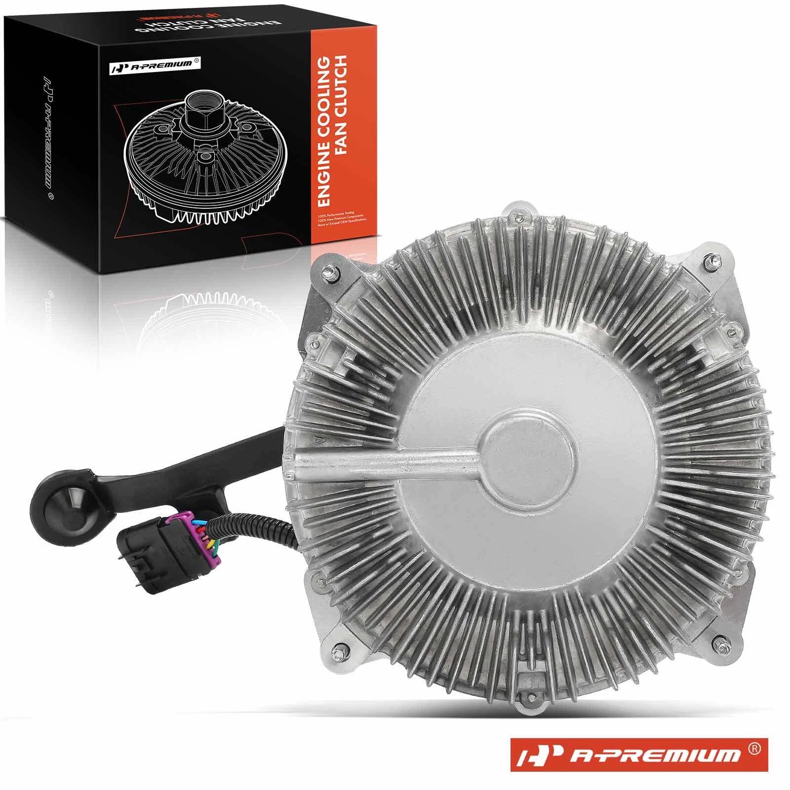 Electric Cooling Fan Clutch for Chevy Silverado GMC Sierra 2500 3500 (2007–2014)