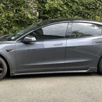 Carbon Fiber Side Skirts for Tesla Model 3 (2017–2023)