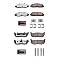 PowerStop Z36 Carbon-Fiber Ceramic Disc Brake Pads Kit for Blackwood