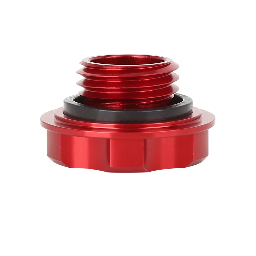 Aluminum Alloy Engine Oil Filler Cap Plug Cover Red for Honda Civic (1996–2000)