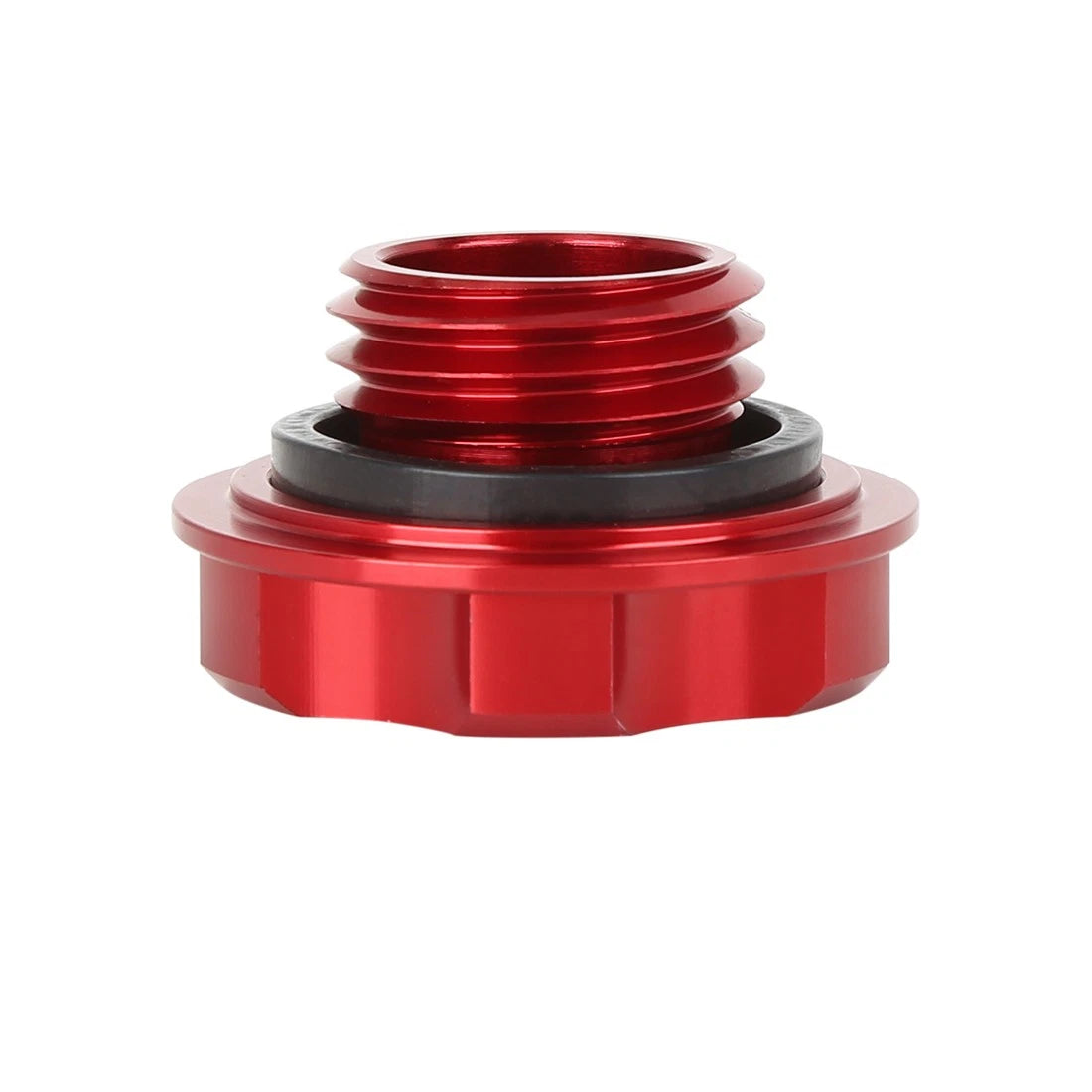 Aluminum Alloy Engine Oil Filler Cap Plug Cover Red for Honda Civic (1996–2000)