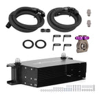 10AN Universal 10 Row Oil Cooler Kit for Transmission Engine (Universal)