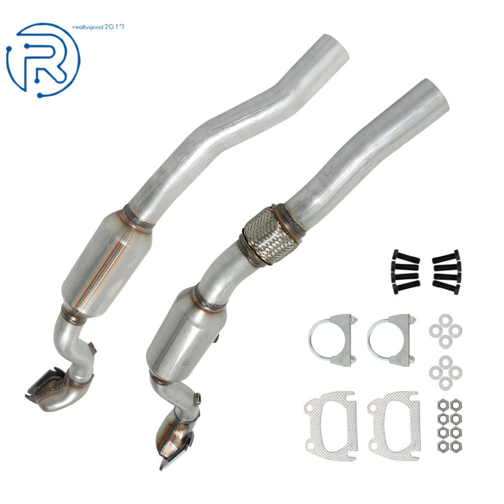 2X Catalytic Converters for Chrysler 300 3.6L (2011–2017) AWD 4-Bolt Flange