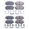 PowerStop Front & Rear Carbon Fiber Ceramic Brake Pads Kit for Cadenza Soul (2014–2019)