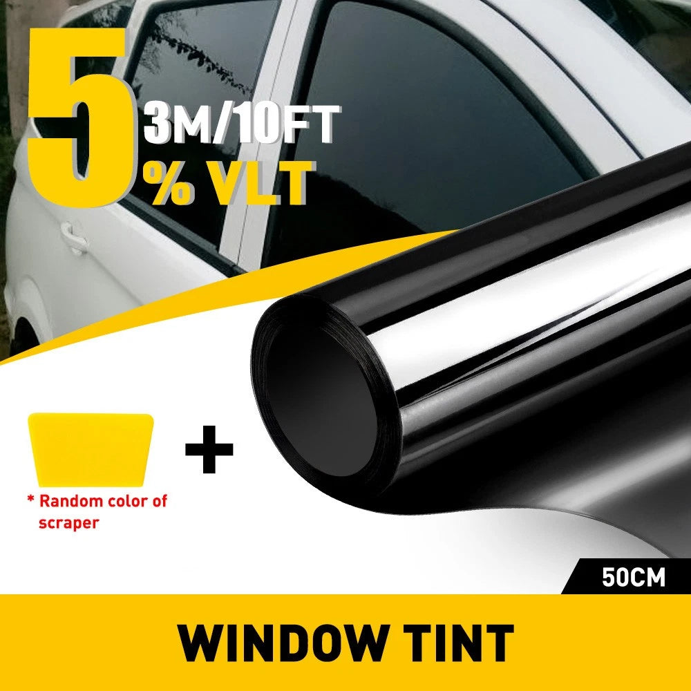 Light Smoke Black Tint Film for Headlights Tail Lights (1/300 x 50cm)