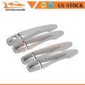 Set of 8 Chrome Door Handle Covers for Nissan Rogue Sport (2014–2019)
