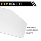 Left Side Mirror Glass Replacement for Ford Explorer (2006–2010)
