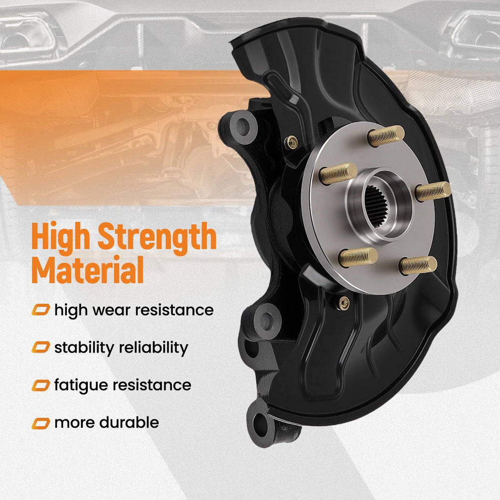 2X Front Wheel Bearing Hub Knuckle Assembly for Toyota Matrix (2014) KA698476