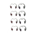8X E Ring for MerCruiser Alpha One Gen 2 (1983–1990) 53-815949, 815949, 18-2345