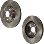 Front Brake Disc Set for Honda Odyssey (2011–2014) Plain Surface