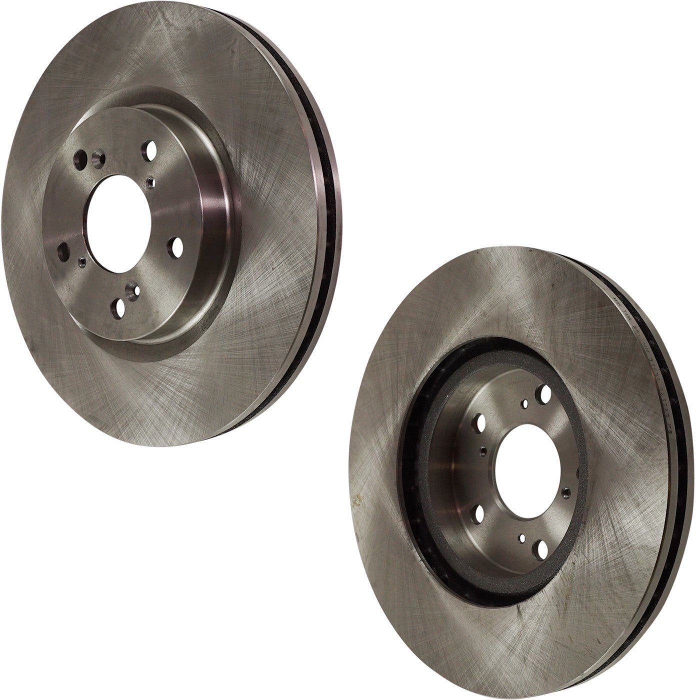 Front Brake Disc Set for Honda Odyssey (2011–2014) Plain Surface