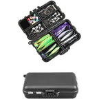51pcs Soft Fishing Lure Set for Bass Trout
