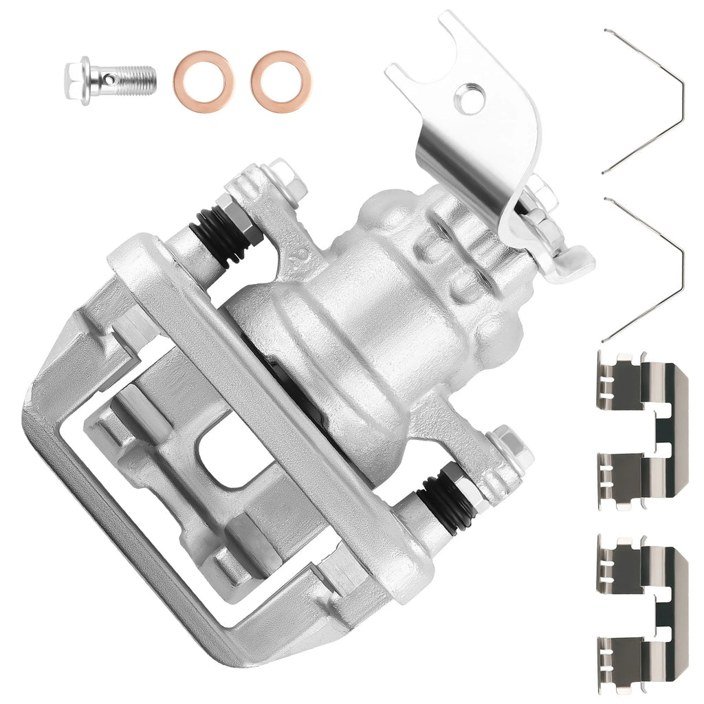 Rear Brake Caliper w/ Bracket Driver Side for Acura TSX (2009–2014)
