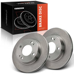 Front Side Disc Brake Rotors for Mitsubishi Mirage (2014–2015)
