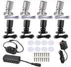 Set of 4 Dimmable LED Mini Spotlights for Display Cabinet (Warm/Cold White)
