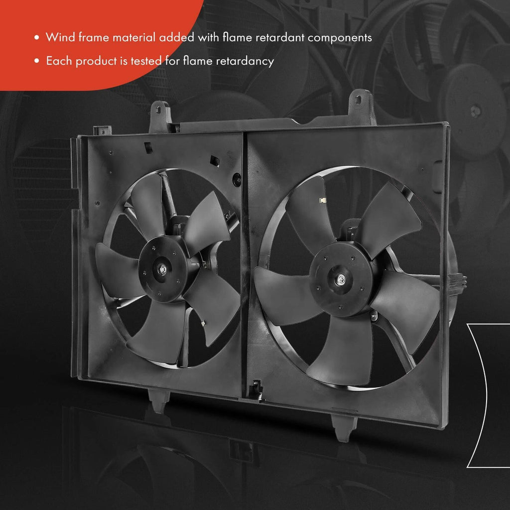 Dual Cooling Fan Assembly for Nissan Quest (2004-2009)