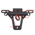 License Plate Holder Frame for Honda DAX125 / ST125 (2022–2024) Black