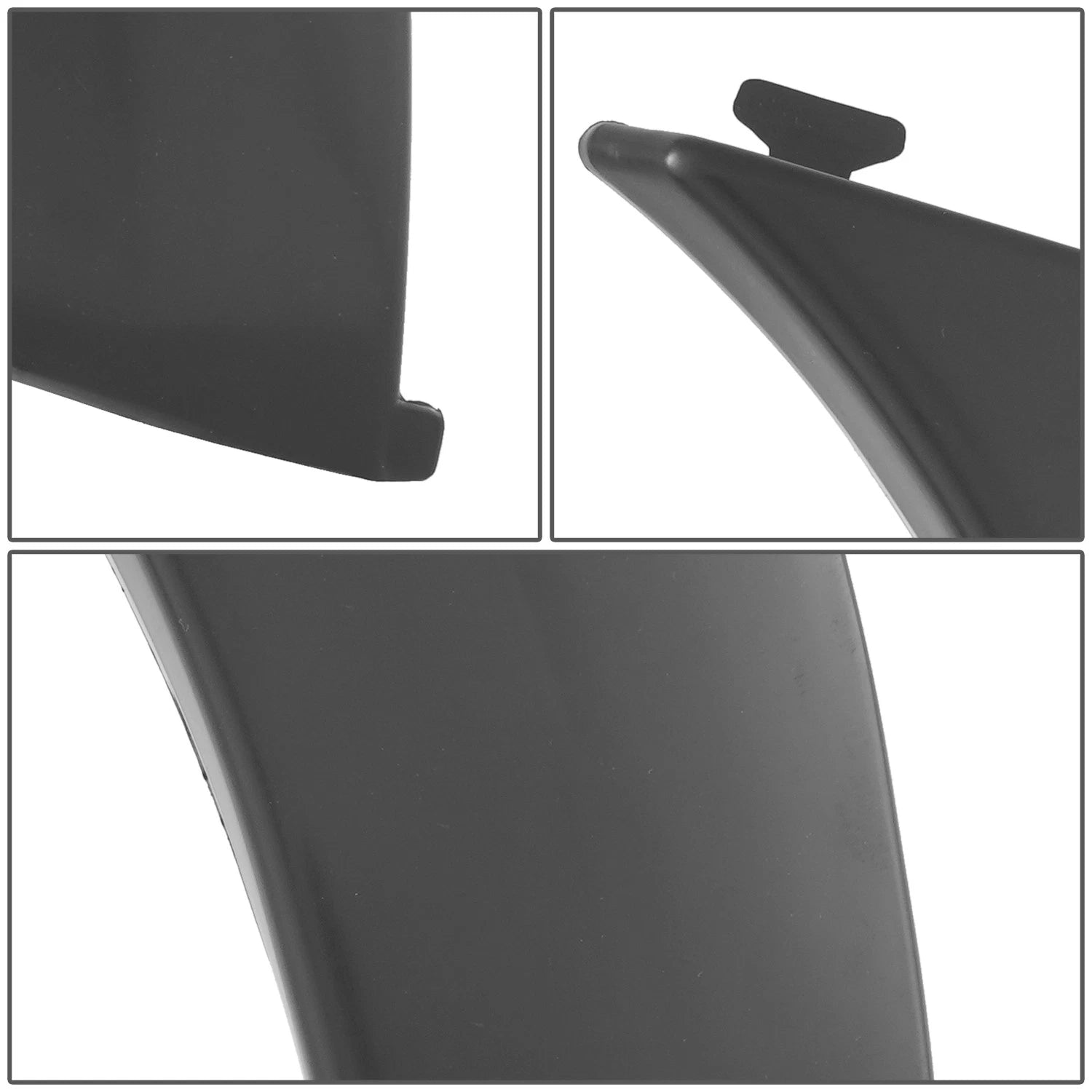 Matte Black Front Bumper Lip Spoiler Kit for Dodge Charger (2011–2014)