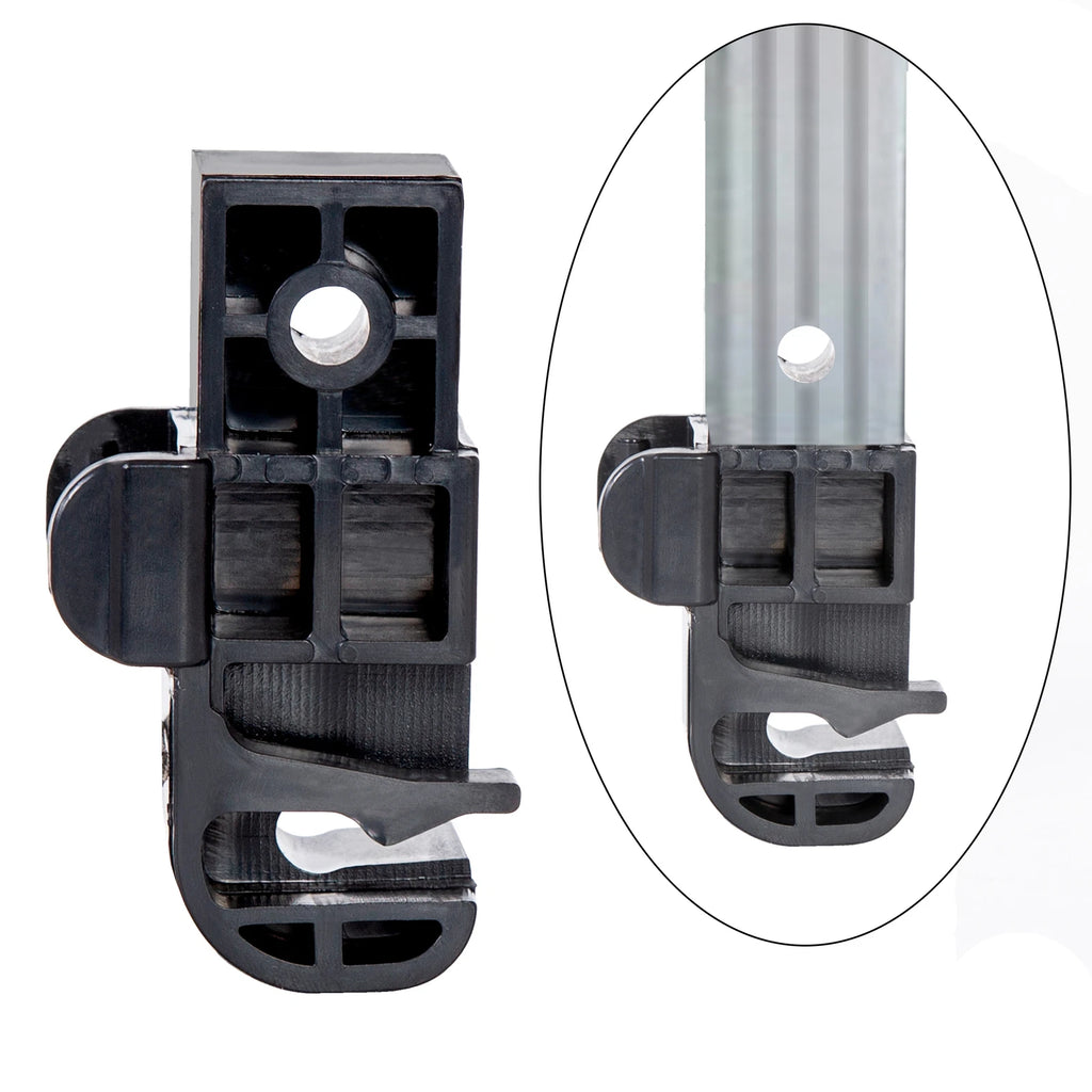 Bimini Top Latch for Pontoon Boats (Black Plastic)