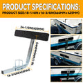 75 Degree Boat Trailer Side Guide Bunk Board Kit for