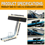 75 Degree Boat Trailer Side Guide Bunk Board Kit for