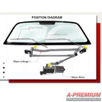 Front Wiper Motor and Linkage Assembly for Toyota Corolla (2009-2013)