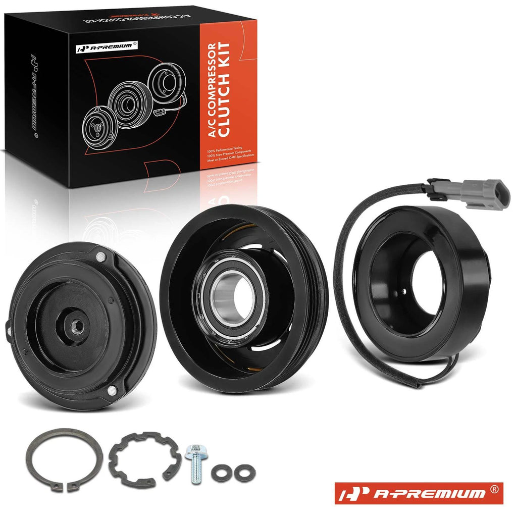 A/C Compressor Clutch Kit for Chevy Express 1500 Tahoe GMC Sierra 1500 (2003â2014)