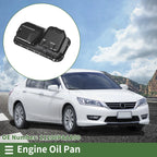 Engine Oil Pan for Honda Accord (1998-2002) - 1 x No.11200PAAA00 Iron Black