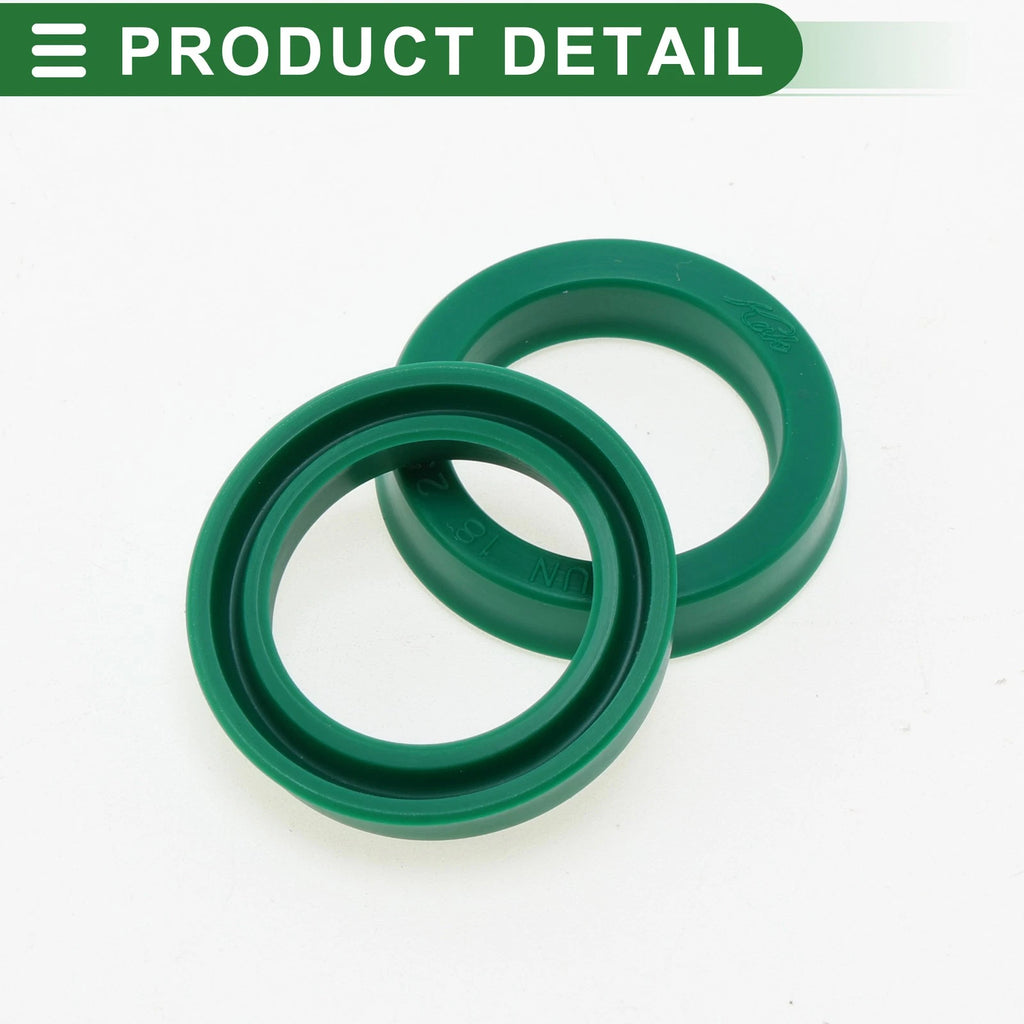 Set of 5 Oil Seal Rotary Shaft Seal 18x25x5mm High Pressure Green