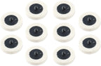 10Pcs 2" Wool Polishing Buffing Pad Wheel for Automotive Detailing
