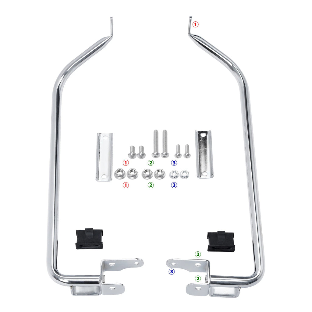Saddlebag Support Bracket Hardware Kit for Harley Electra Road Glide (2014–2023)