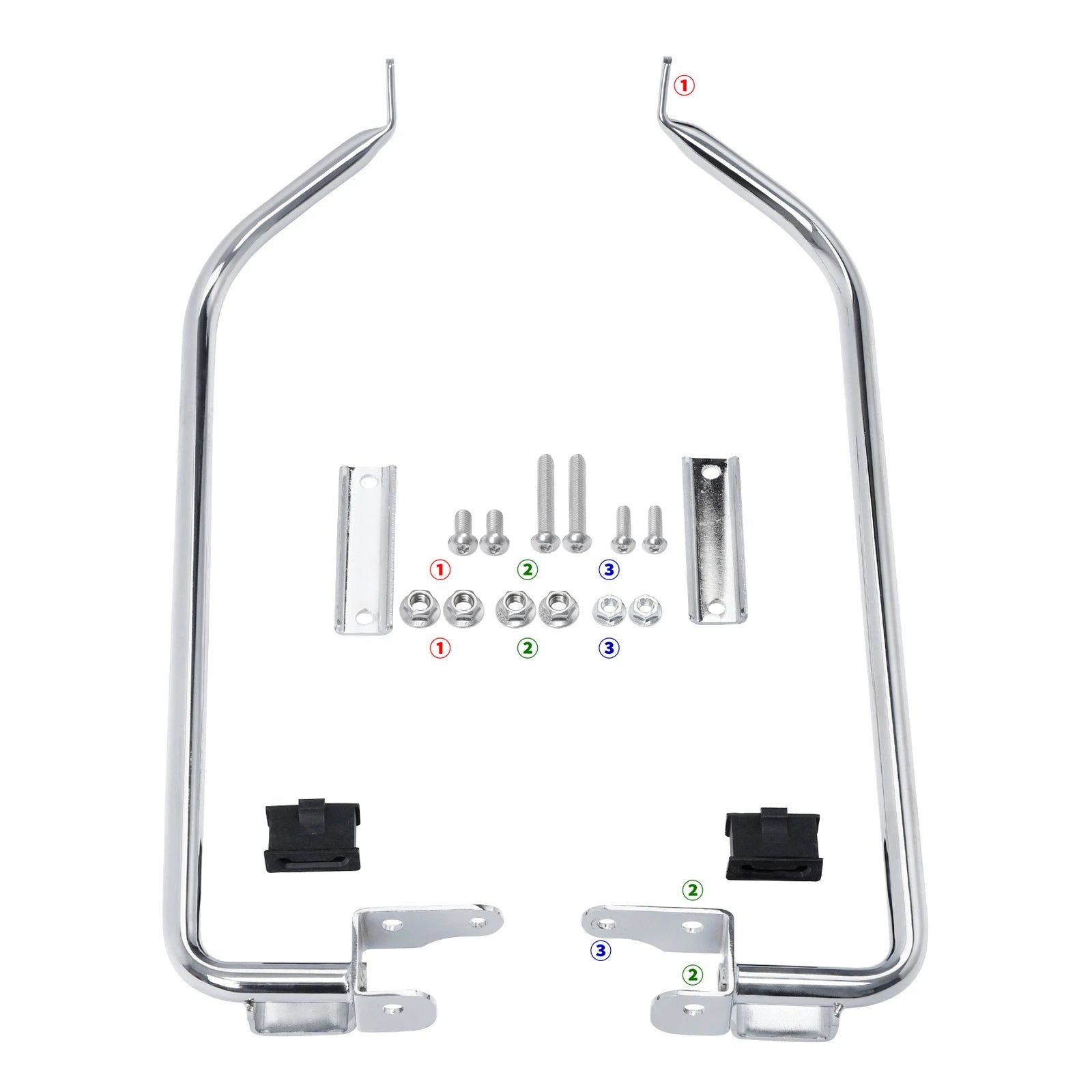 Saddlebag Support Bracket Hardware Kit for Harley Electra Road Glide (2014–2023)