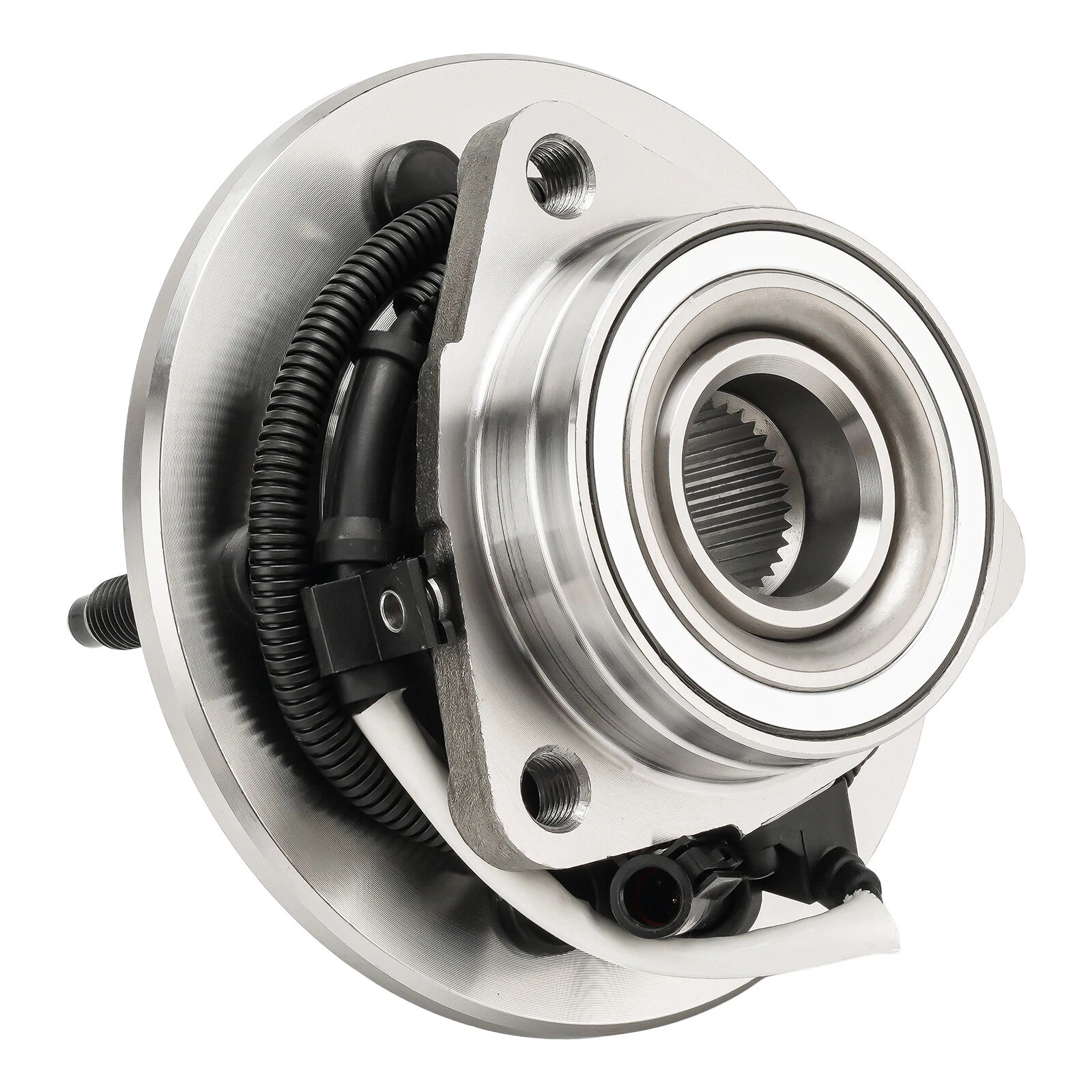 Front Wheel Bearing and Hub with ABS for 2000-2003 Ford F-150