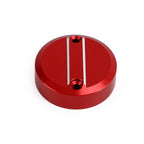 CNC Front Brake Fluid Reservoir Cover Red for Ducati Monster (937–1200)