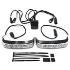 LED Black Saddlebag Run Brake Turn Signal Light for Harley FLHR FLHTKSE FLHRSE FLTRUSE (2010–2023)