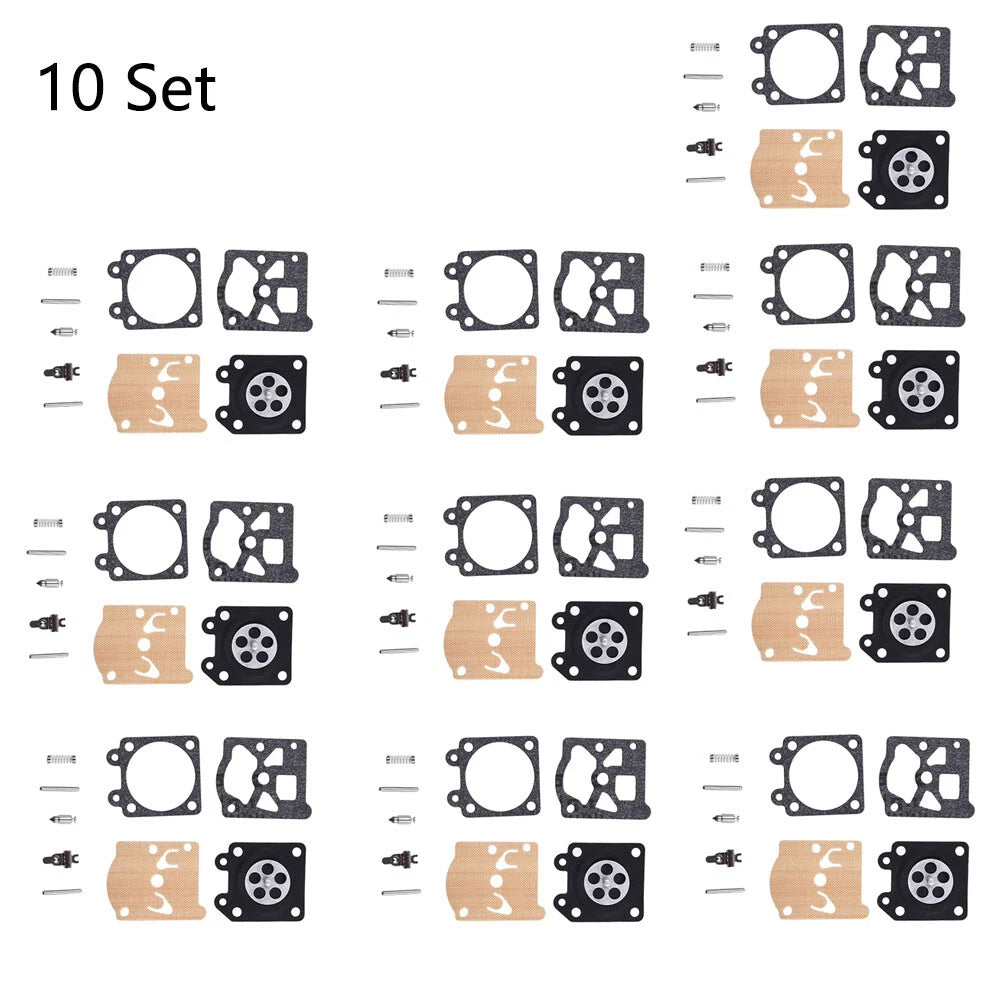 Set of 10 Carburetor Repair Kits for Stihl 021 023 MS210 MS230 (Walbro K11-WAT)
