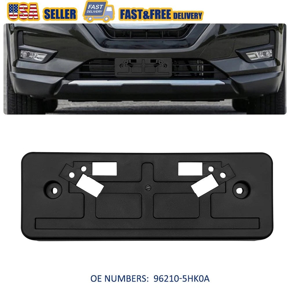 Front License Plate Bracket 96210-5HK0A for Nissan Rogue (2017–2020)