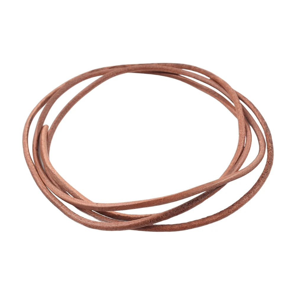 72" Leather Belt for Singer Treadle Sewing Machine (3/16" / 5mm) #B111-72