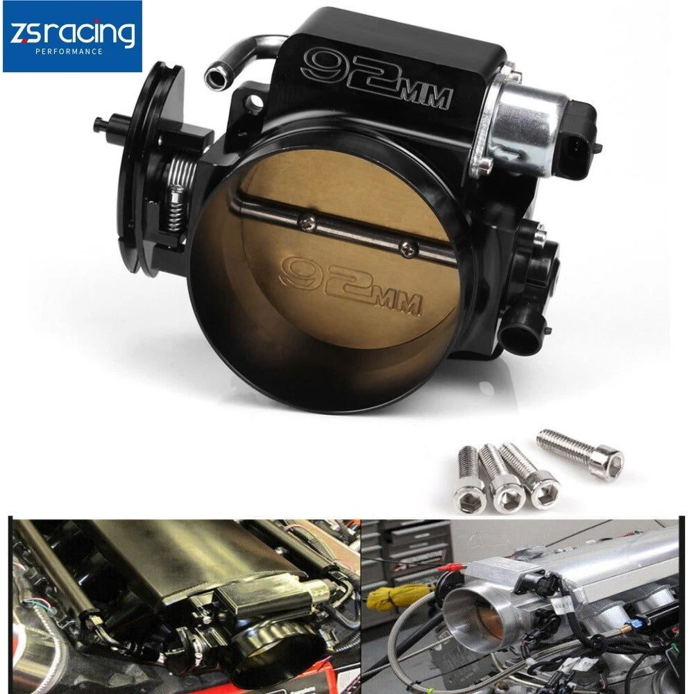 Throttle Body + TPS IAC for Gen III LS1 LS2 LS6 LS7 LSX (92mm, 4 Bolt)
