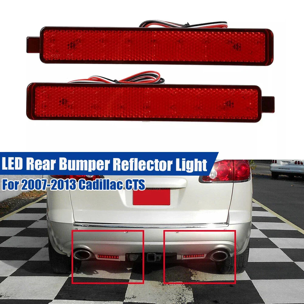 Bumper Reflector Brake Lamp for Chevrolet CTS CTS-V (2003–2019)