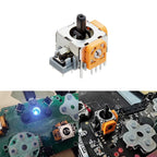 5 Pcs Joystick Parts for Xbox 360, PS2, PS3 Wireless Controller