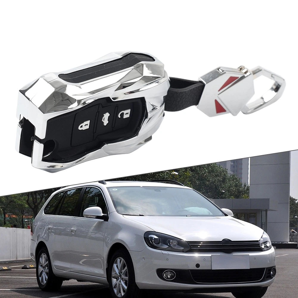 Key Fob Cover Case for VW Beetle Golf Jetta Skoda Seat (Fits )