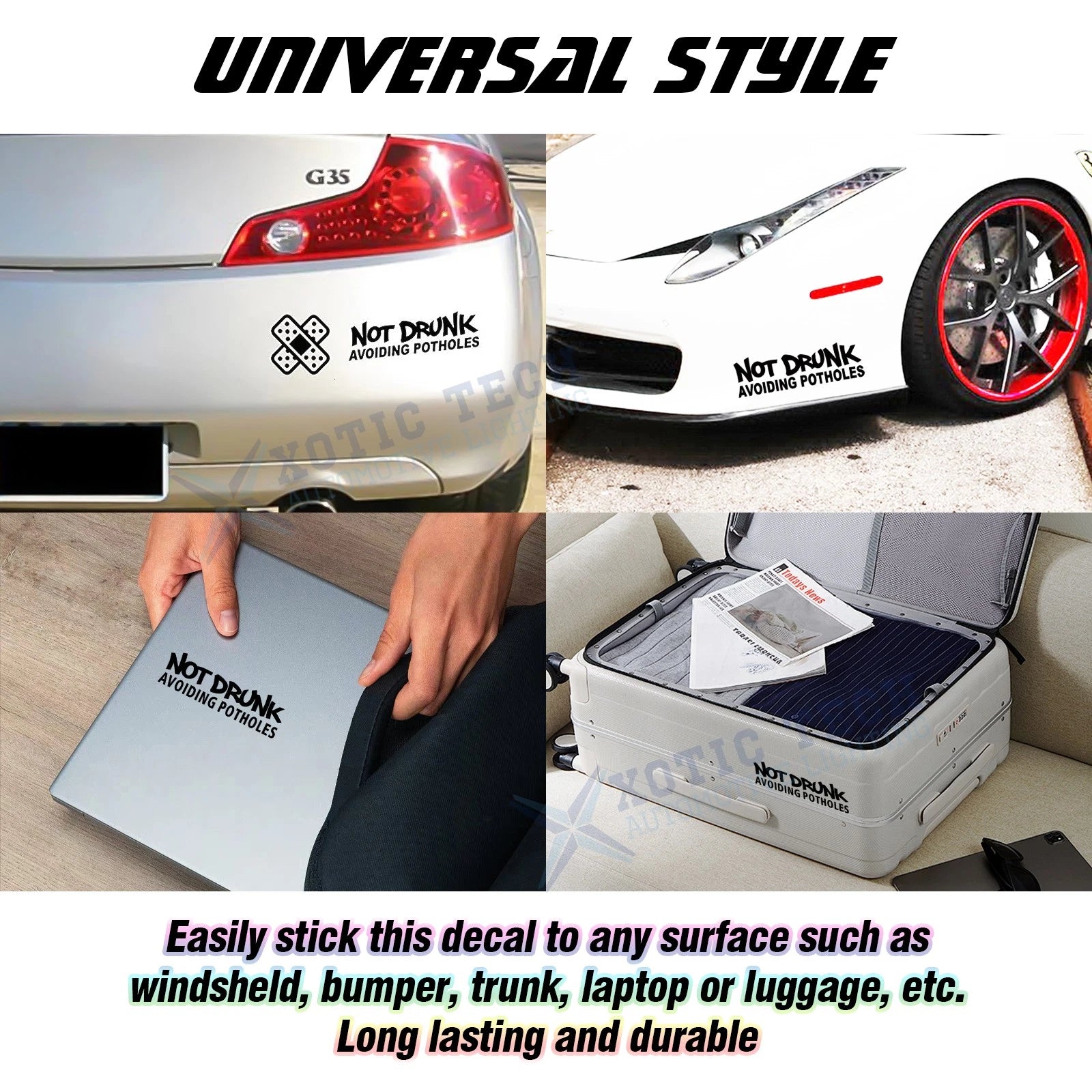 Black Vinyl Not Drunk for Honda Kit (2017-2022)