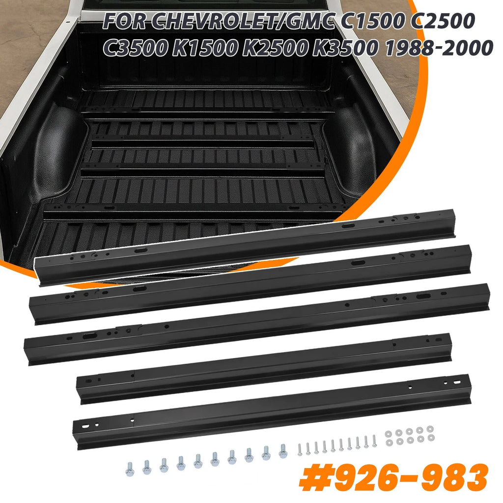 Bed Crossmember Floor Support Kit for Chevrolet GMC C1500 (1988–2000)